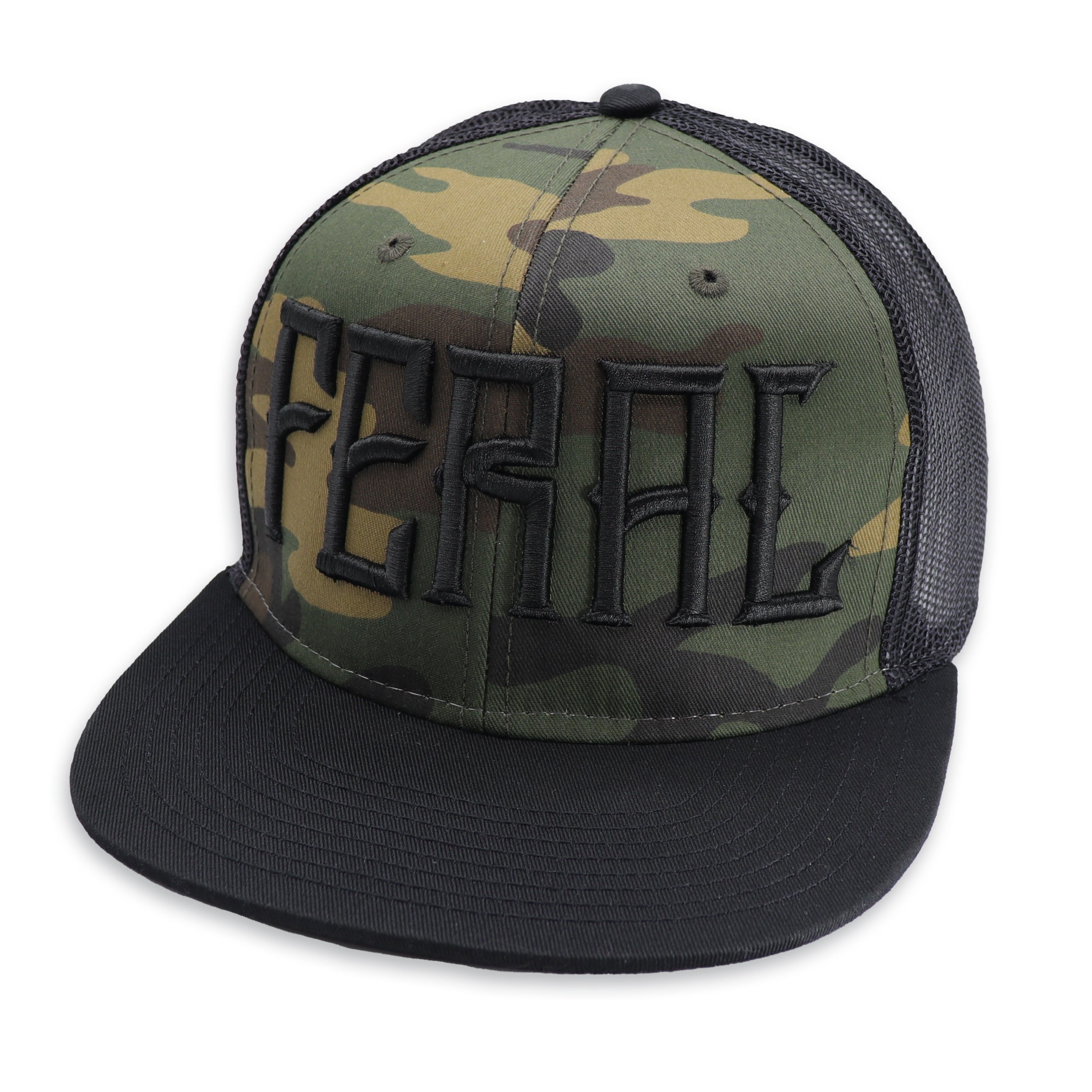 FERAL | GREEN AND BLACK CAMO