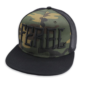 FERAL | GREEN AND BLACK CAMO