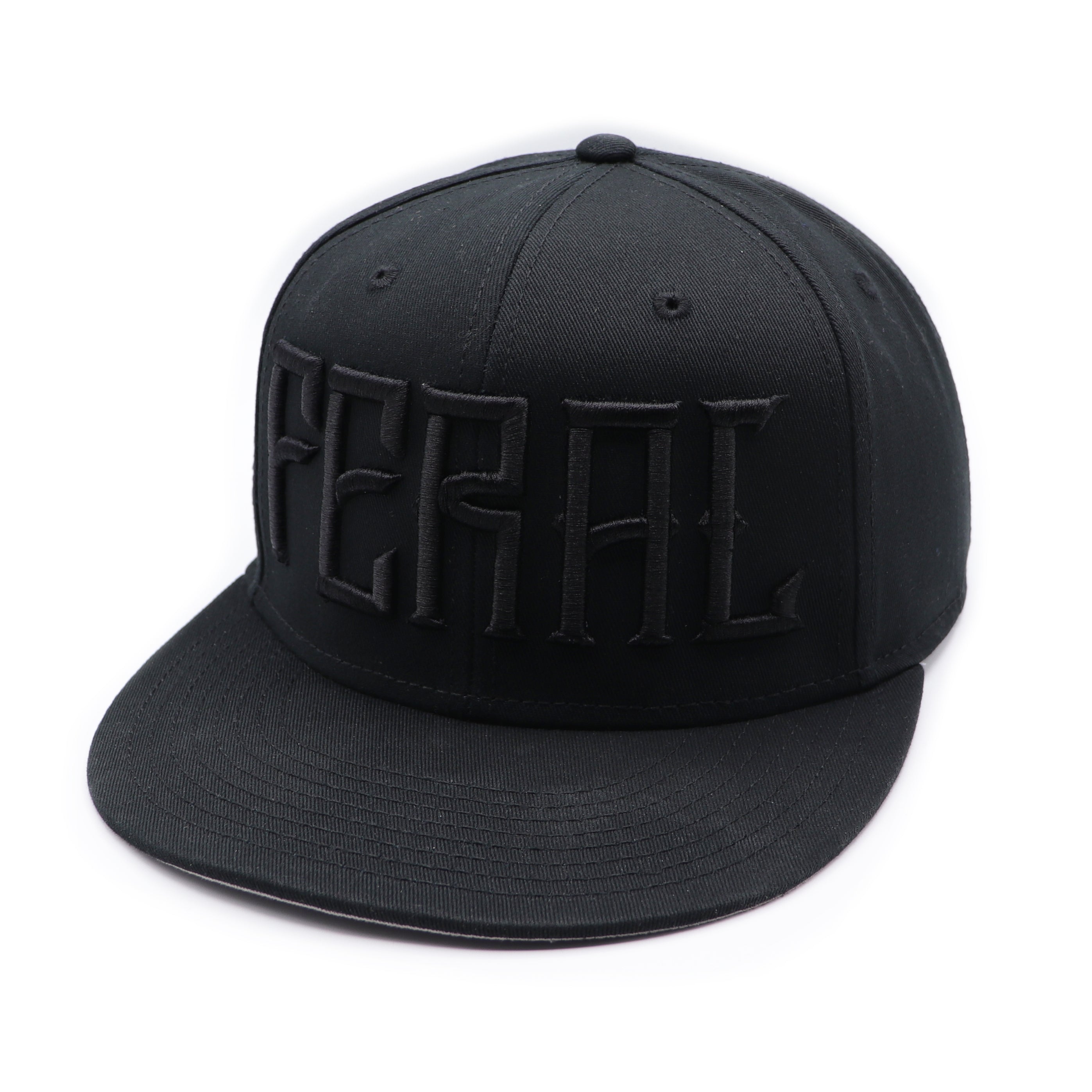 FERAL | BLACK 3D PUFF SNAPBACK