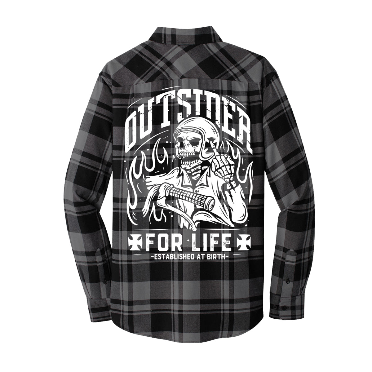 OUTSIDER | LIGHT WEIGHT RIDING FLANNEL