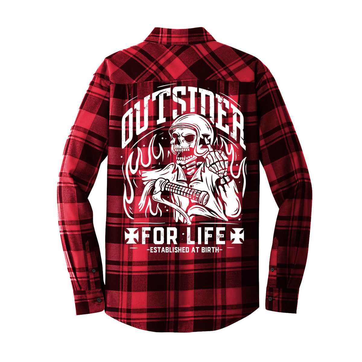 OUTSIDER | LIGHT WEIGHT RIDING FLANNEL