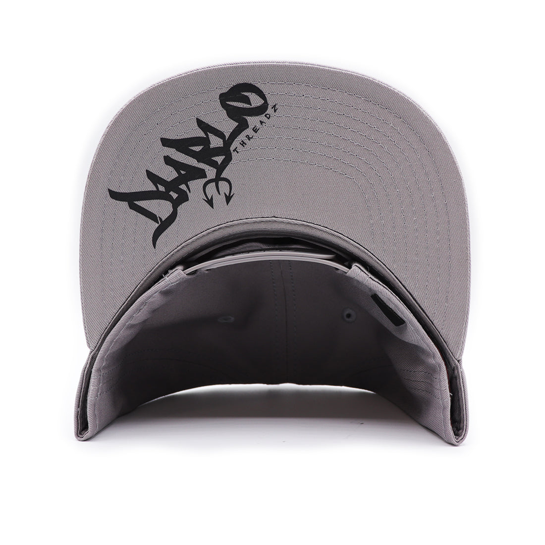 RIDE HARD CHEAT DEATH GREY SNAPBACK