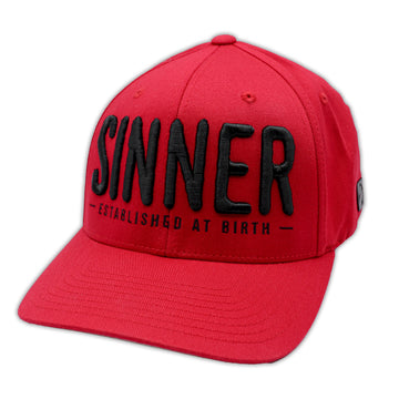 SINNER 3D PUFF BASEBALL STYLE FLEXFIT