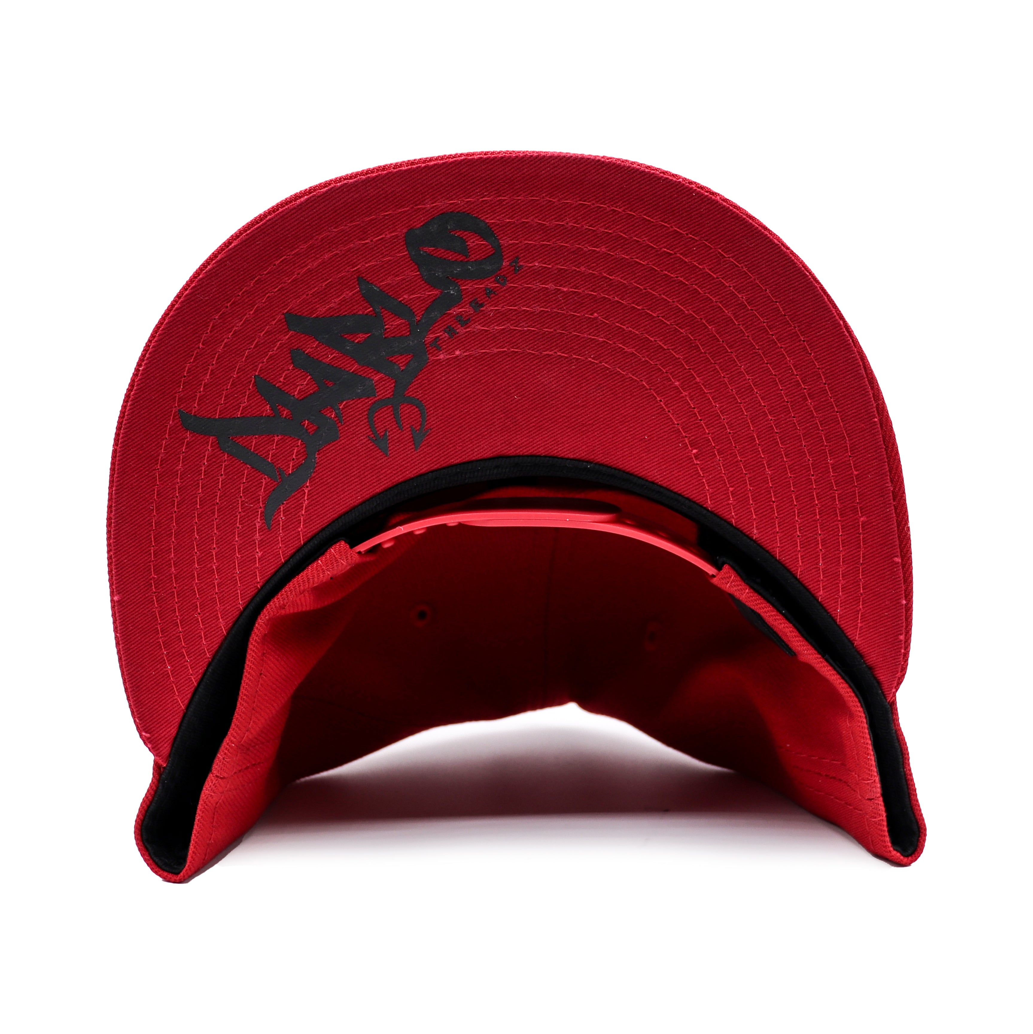 SINNER 3D PUFF RED SNAPBACK