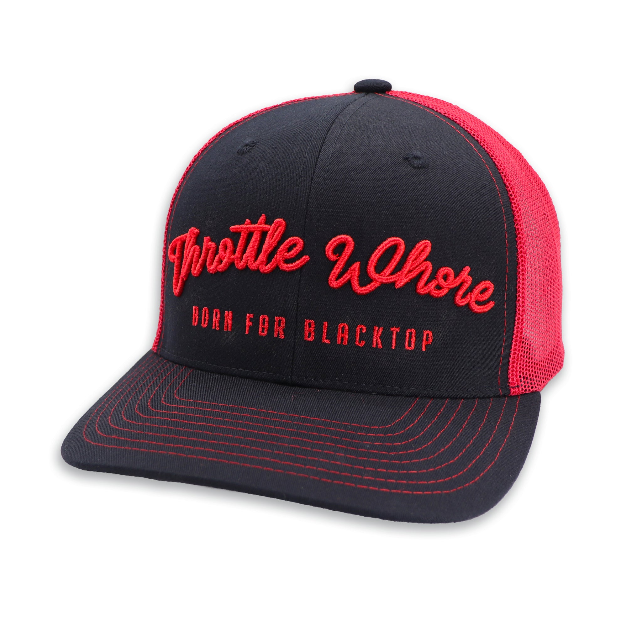 THROTTLE WHORE | BASEBALL STYLE SNAPBACK