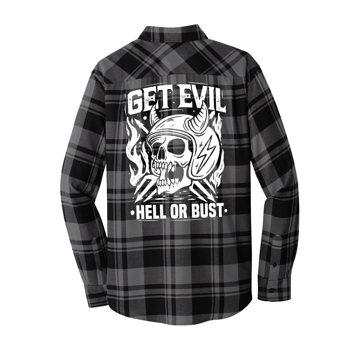 Hell or Bust | Lightweight Riding Flannel