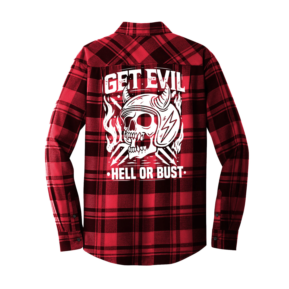 Hell or Bust | Lightweight Riding Flannel
