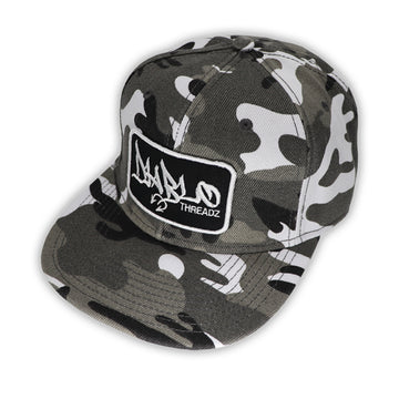 DIABLO PATCH HAT WHITE CAMO SNAPBACK