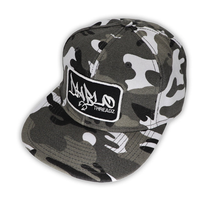 DIABLO PATCH HAT WHITE CAMO SNAPBACK