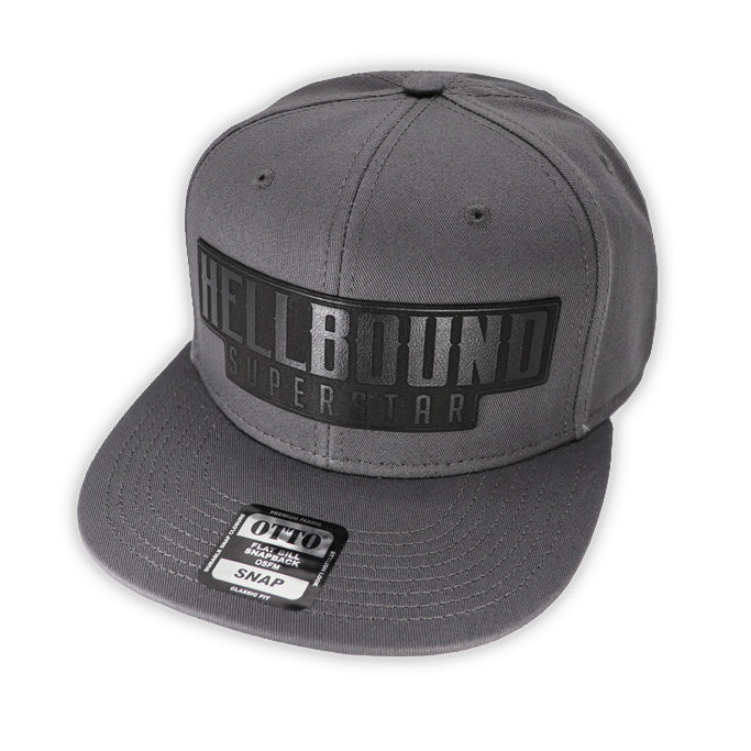 HELLBOUND SUPERSTAR PATCH SNAPBACK - GREY