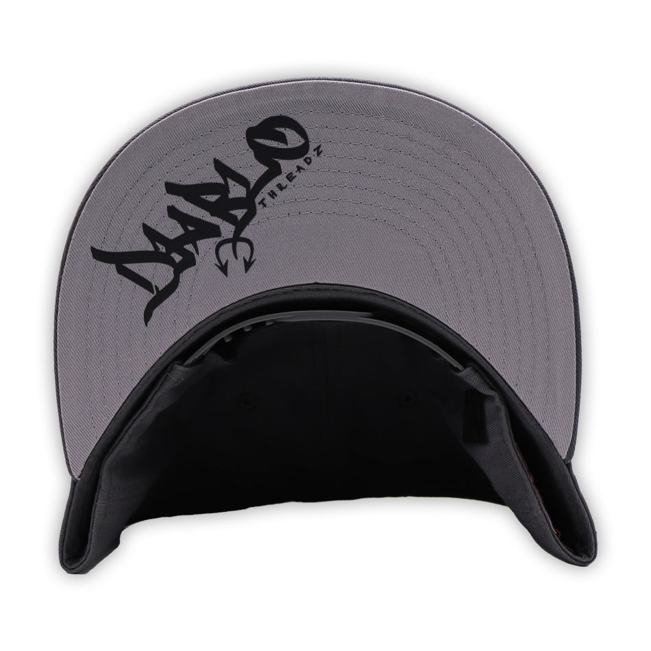 SINNER 3D PUFF SNAPBACK | GREY