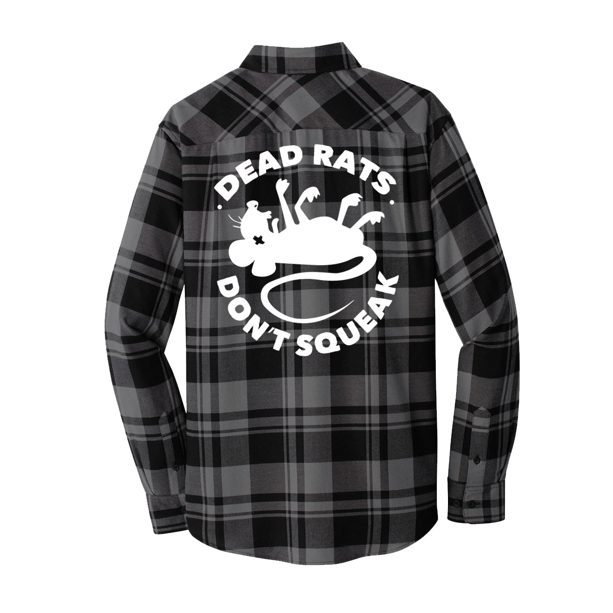 Dead Rats Don't Sqeak | Lightweight Riding Flannel